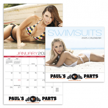 Swimsuits Appointment Wall Calendar - Stapled